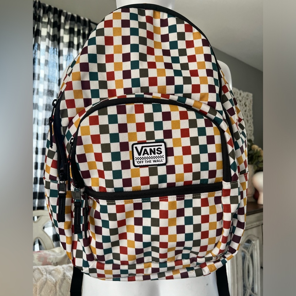 Vans checkered backpack
